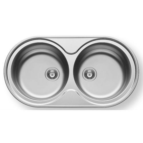 ΝΕΡΟΧΥΤΗΣ ΕΝΘΕΤΟΣ PYRAMIS SR 2 (90x48) Inox Λείο 90x48 cm